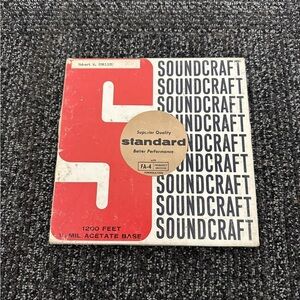 SOUNDCRAFT STANDARD 1200 FT ON 1.5 MIL STANLEY BLACK